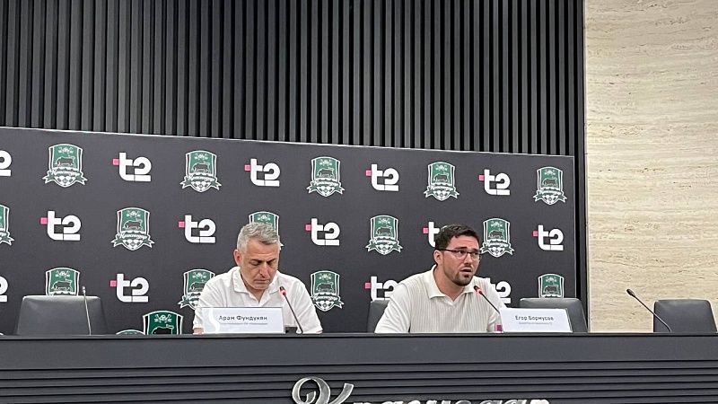 ФК «Краснодар» объявил о сотрудничестве с компанией Т2