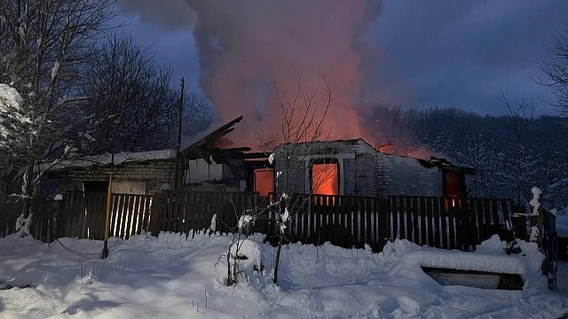У краснодарского блогера и общественника Климова сгорел дом Фото: t.me/klimovnews