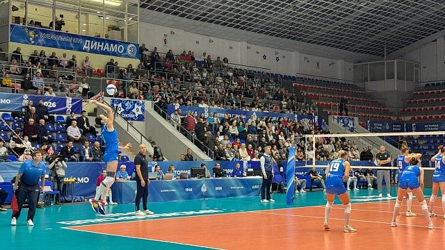 Краснодарские волейболистки обыграли «Динамо-Метар» 