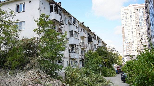 Застройщики восстановят повреждённые атакой ВСУ дома в Новороссийске