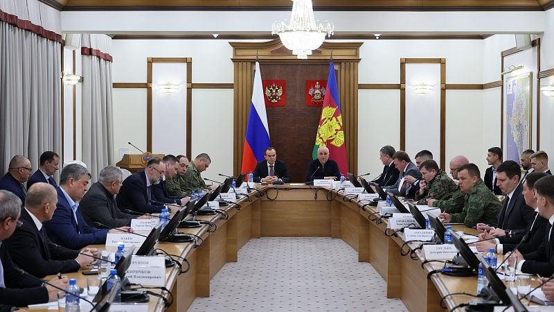 Сергей Цивилев и Вениамин Кондратьев провели встречу в Краснодаре