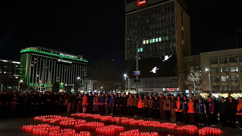 «Краснодар скорбит»: в краевой столице состоялась акция в память о погибших в Подмосковье 