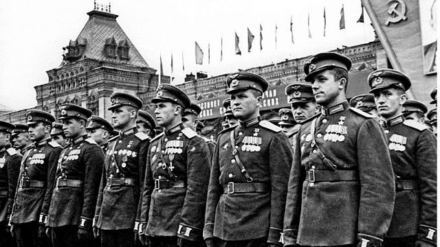 24 июня 1945 года на Красной площади в Москве прошел исторический Парад Победы