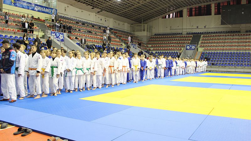 В краснодарском Дворце спорта «Олимп» прошли два турнира по дзюдо