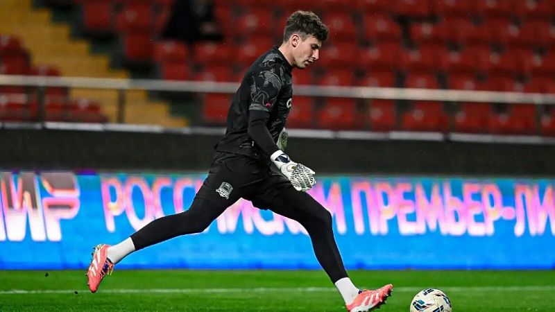 Первый тайм матча «Ахмат» – «Краснодар» завершился со счётом 0:0