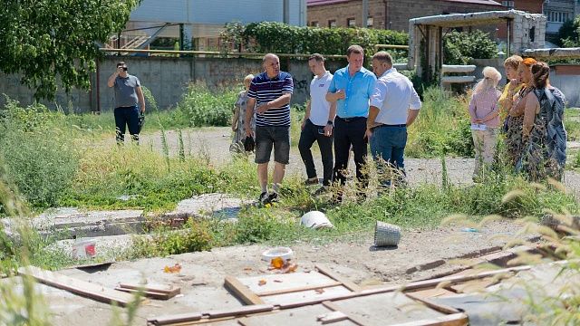 Кандидаты в депутаты ЗСК помогут краснодарцами облагородить пустыри на месте снесенных гаражей