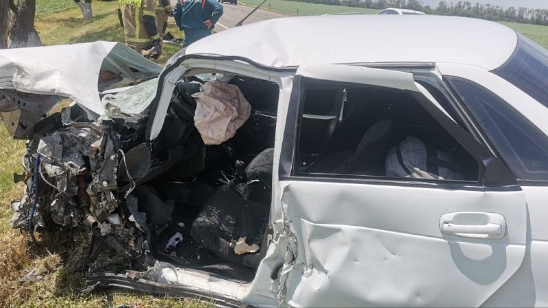 Водитель пострадал в ДТП в Кореновском районе