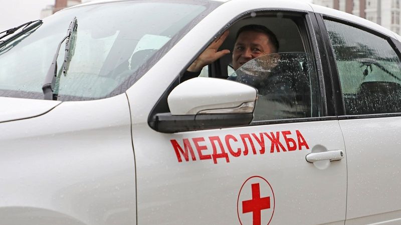Медучреждения получили 73 новых автомобиля на Кубани
