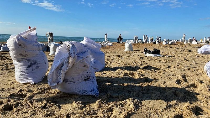 Песков: федеральный режим ЧС из-за разлива мазута в Анапе вводится не будет