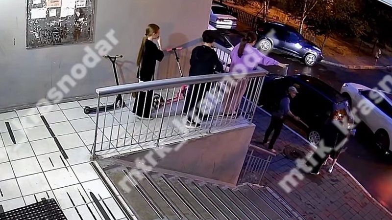 Полиция проверит сведения о «неадеквате» с палкой, повредившем авто в Краснодаре