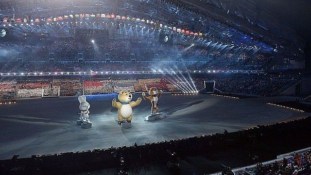 Церемония открытия XXII зимних Олимпийских игр. Фото: http://www.kremlin.ru/events/president/news/20181