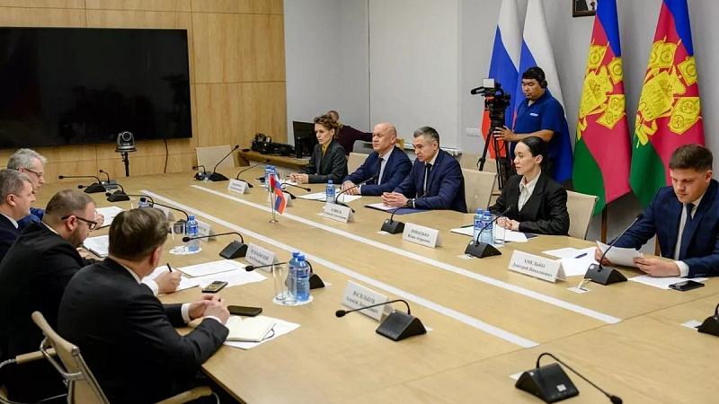 О росте экспорта и кооперации в промышленности договорились Кубань и Беларусь