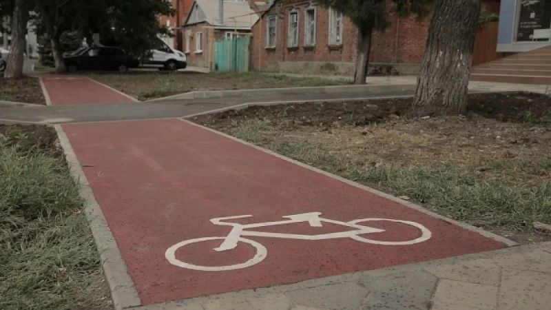 Общая длина велодорожек превысила 54 километра в Краснодаре