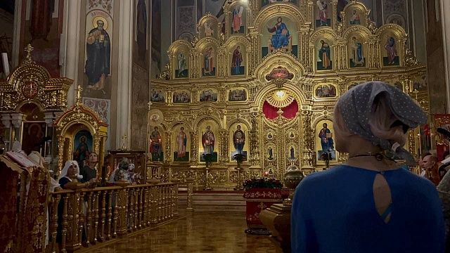 Во всех храмах Краснодара пройдут рождественские богослужения. Фото: телеканал «Краснодар» 