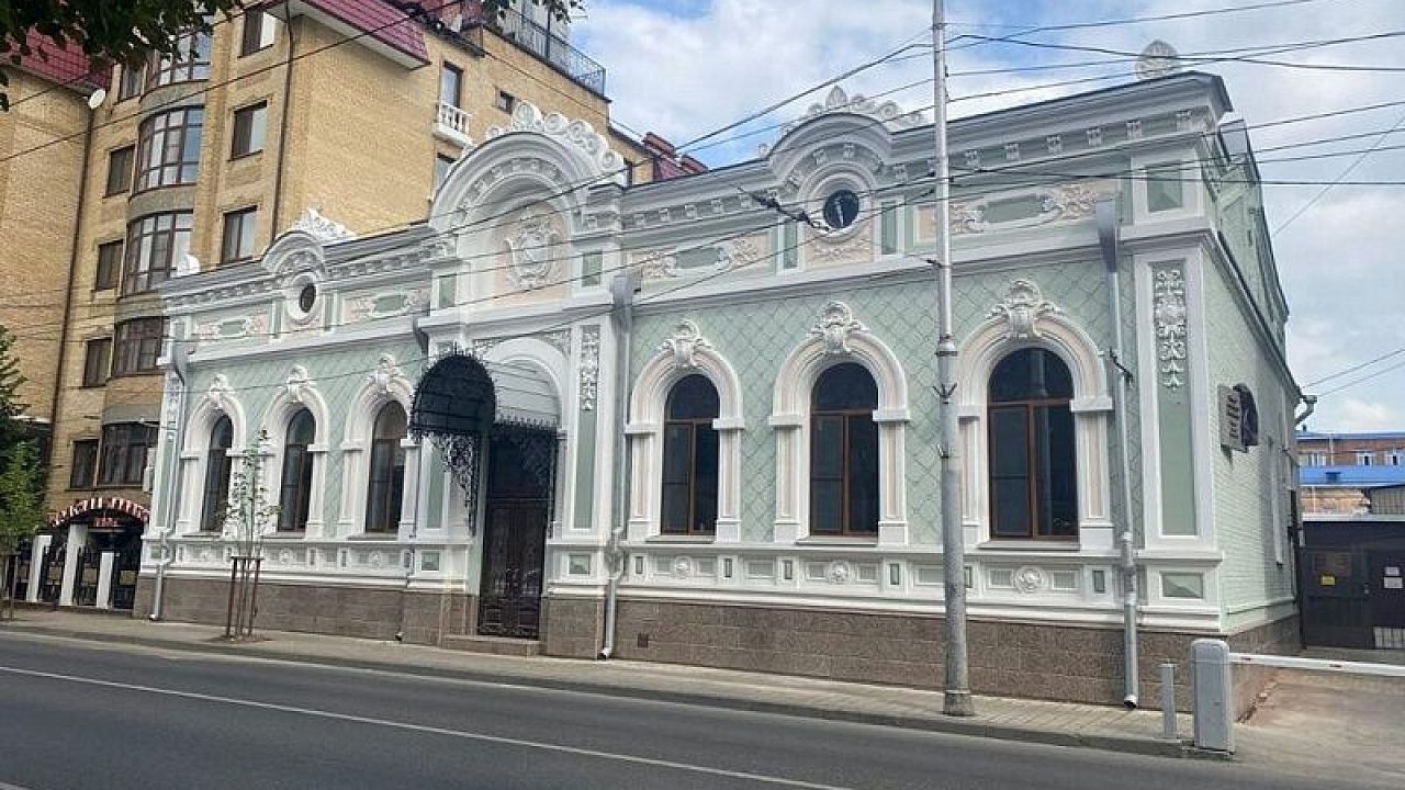 В Краснодаре отреставрировали объект культурного наследия начала XX века |  14.09.2023 | Краснодар - БезФормата