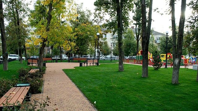 По улице Стахановской в Краснодаре планируют благоустроить зелёную зону