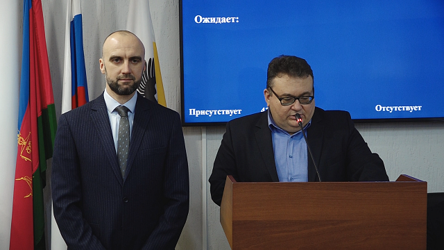 Сергей Сторчун и Валерий Лысенко. Фото: телеканал «Краснодар»