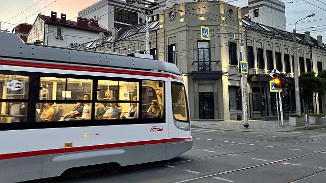 Краснодарские трамваи / Фото: телеканал «Краснодар»