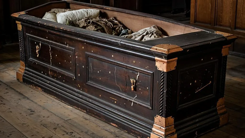 Гроб с костями нашли на территории больницы в Ленобласти