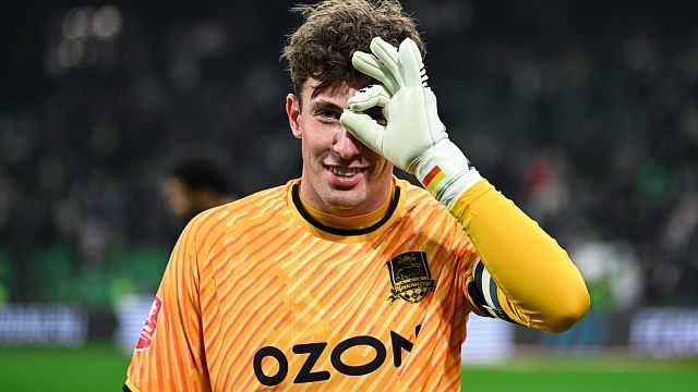 Агкацев отбил назначенный в ворота «Краснодара» пенальти в матче с «Пари НН»