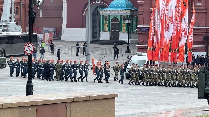 В Параде Победы в Москве принял участие ветеран Курбаков из Геленджика 