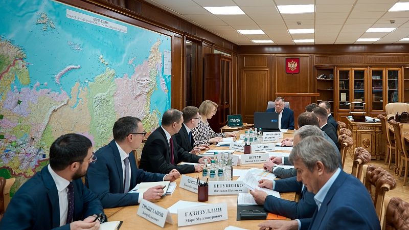 Губернатор Вениамин Кондратьев доложил Марату Хуснуллину о развитии Кубани