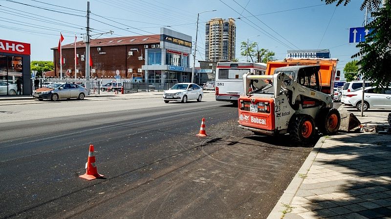 Ремонт дороги по улице Северной завершён на 50% 