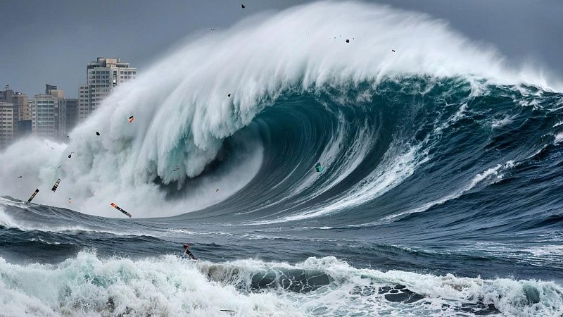 Цунами высотой до 4 метров зафиксировали в Елизовском районе Камчатки