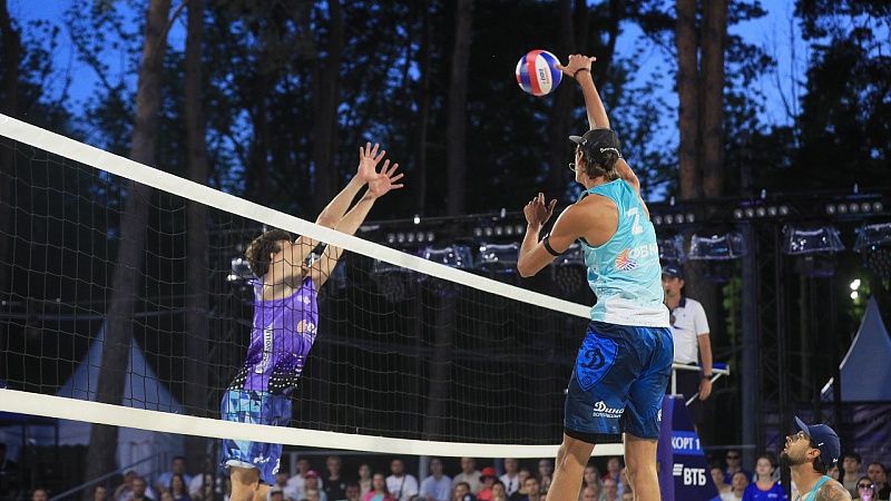 Второй этап чемпионата России по пляжному волейболу завершился в Краснодаре