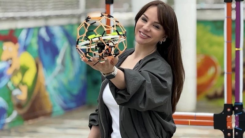 Инновационный мяч для дронабола разработали ученики и инженеры Краснодара