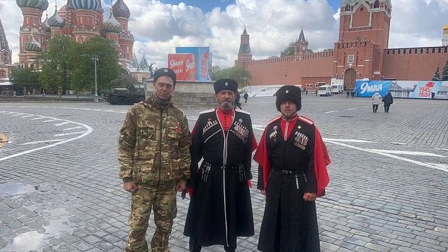 На Парад Победы в Москву приехали кубанские казаки-участники СВО