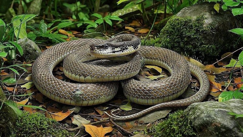 За убийство и употребление в пищу питона задержали двух жителей Индии