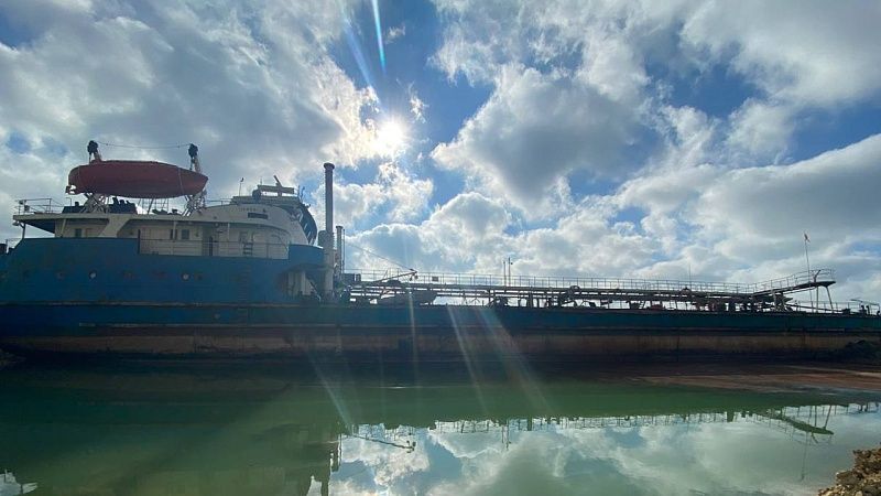 Менее 25 метров кормы танкера «Волгонефть» осталось демонтировать в Анапе