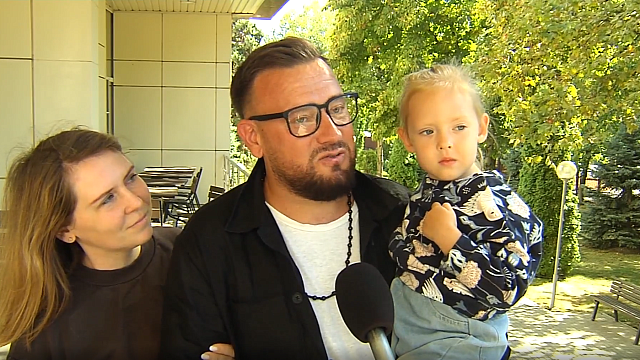 Журналист Константин Перминов вместе с семьей пришел на выборы в Краснодаре