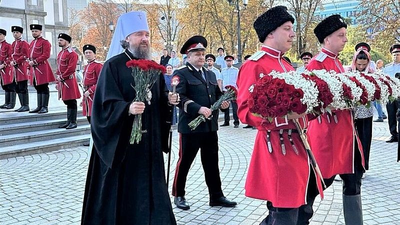 Память князя Александра Невского почтили в войсковом соборе Краснодара