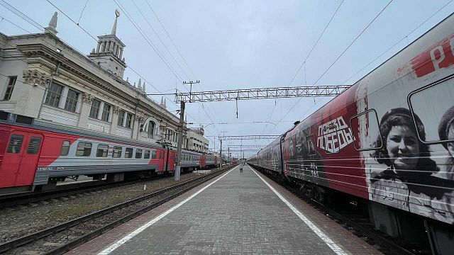 Краснодарцы за сутки забронировали все места для посещения «Поезда Победы» на 4 дня вперед