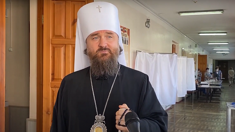 Митрополит Григорий: призываю прихожан наших православных храмов исполнить свой гражданский долг