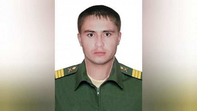Александр Артемьев - сержант. Фото: Министерство обороны РФ