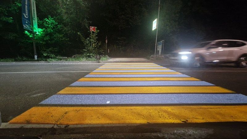 «Самый неудобный в мире» пешеходный переход установили в Калуге