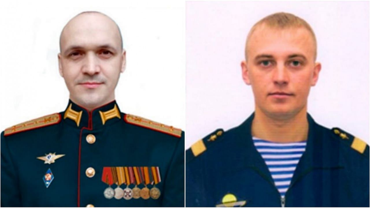 Александр Самохин и Сергей Клименков. Фото: Министерство обороны РФ