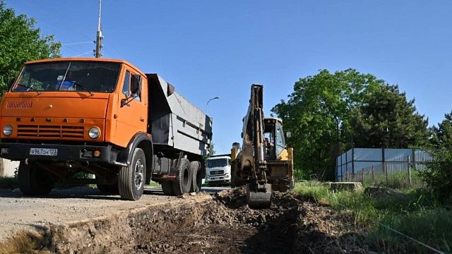 В Краснодаре начали ремонт дороги по проезду 2-й Линии Фото: пресс-служба администрации Краснодара
