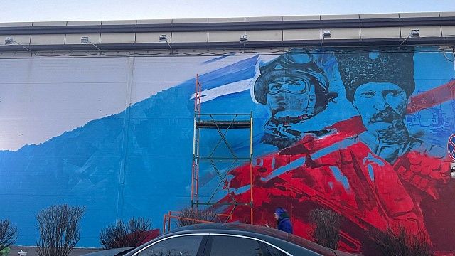 Глава Краснодара поручил увеличить количество современных граффити в городе. Фото: пресс-служба администрации Краснодара