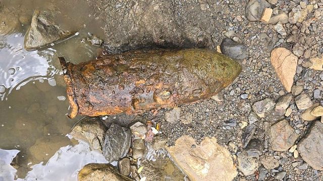 Авиационную бомбу времен Отечественной войны уничтожили в Туапсинском округе