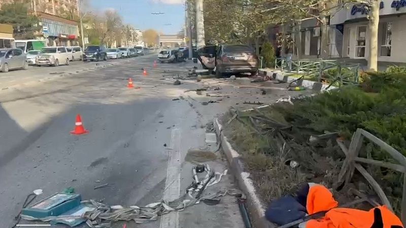 Главная магистраль Новороссийска парализована из-за серьезного ДТП 