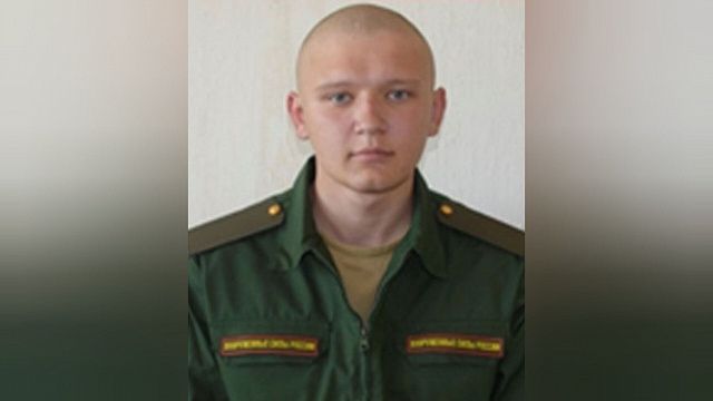 Даниил Тюкавкин – рядовой, пулеметчик. Фото: Министерство обороны РФ