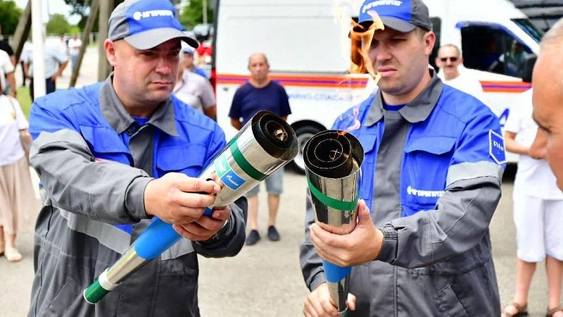 Около восьми километров нового газопровода ввели в эксплуатацию в Большом Сочи
