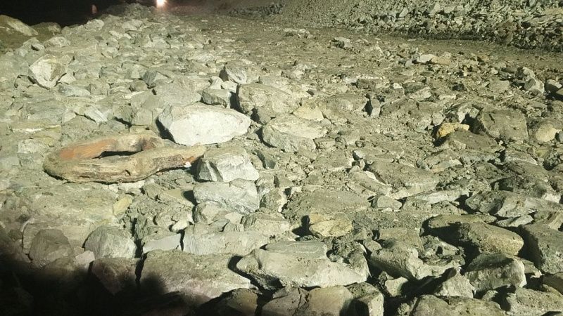 На месте нового разлива мазута у мыса Панагия достроили дорогу для спецтехники