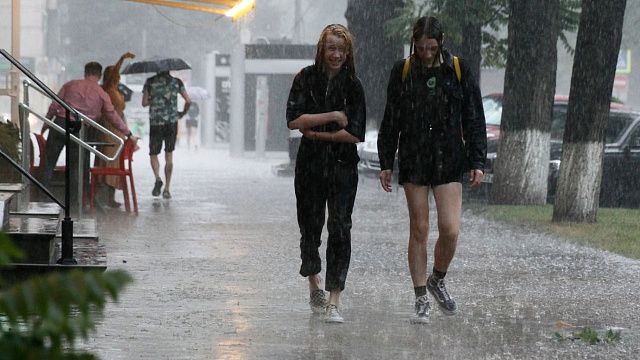 Новая рабочая неделя в Краснодаре начнется с дождя