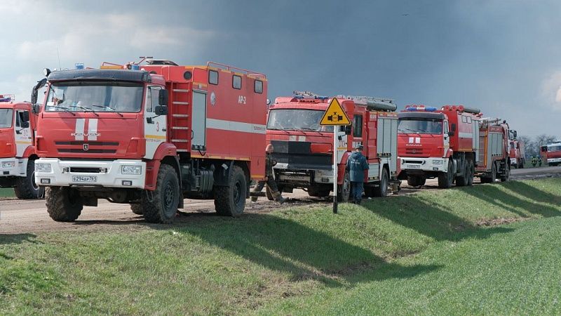 В соцсети попало видео после нового выброса нефтепродуктов на НПС в Кавказской 