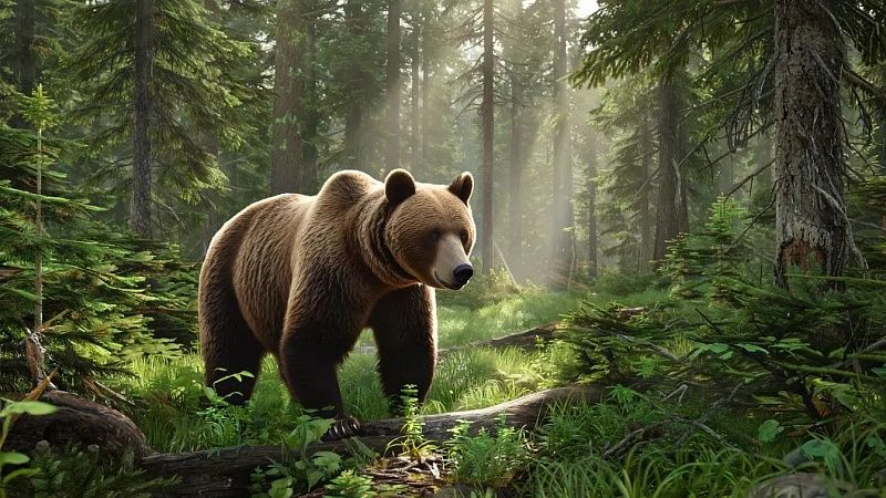 Медведь напал на туриста и утащил его в лес на глазах у очевидца в Японии